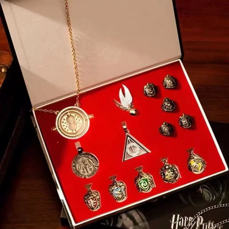 Harry Potter NikNak Gift Set with Wands, Rings & Bookmarks