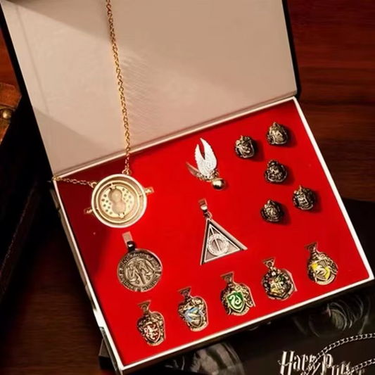 Harry Potter NikNak Gift Set with Wands, Rings & Bookmarks